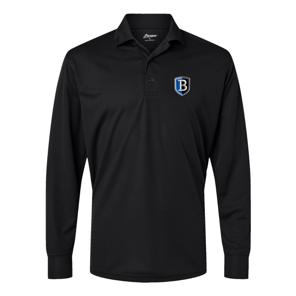 Men's   Bentley Falcons Paragon Prescott Long Sleeve Polo