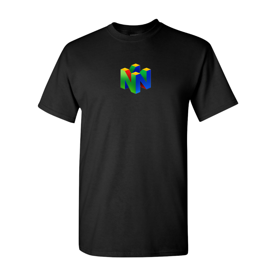 Men's   Nintendo N64  Logo Cotton T-Shirt