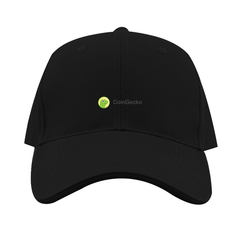 CoinGecko  Logo  Dad Baseball Cap Hat