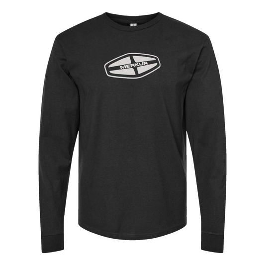 Men's Merkur Logo Cotton Long Sleeve T-Shirt