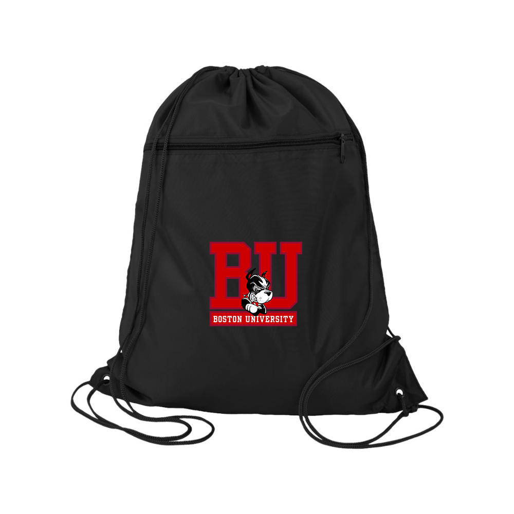 Boston University Terriers Q-Tees - Polyester Cinchpack