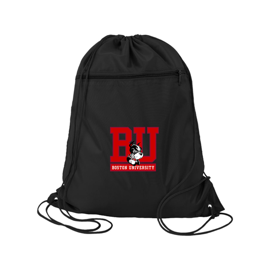 Boston University Terriers Q-Tees - Polyester Cinchpack