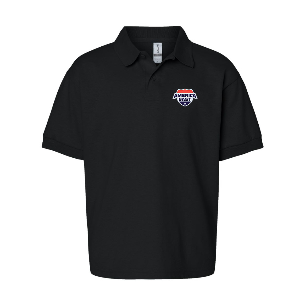 Youth  America East Conference Gildan Dry Blend Jersey Polo