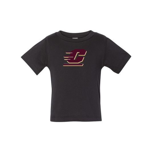 Central Michigan Chippewas  BELLA CANVAS Infant Jersey Tee