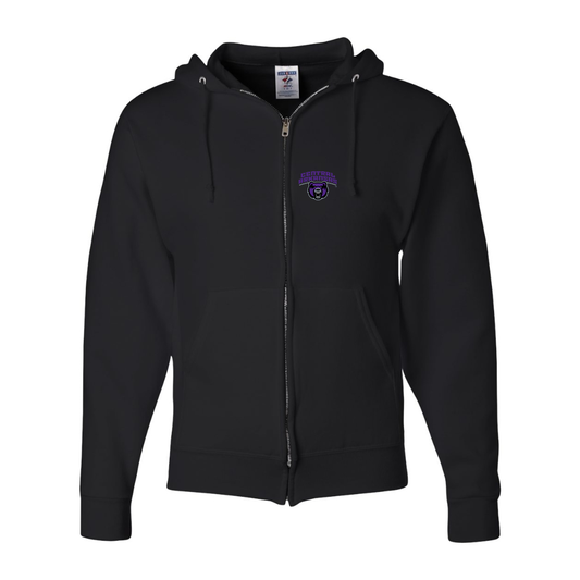 Men's Central Arkansas Bears  JERZEES NuBlend Full-Zip Hooded Sweatshirt