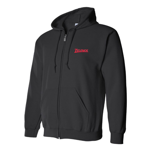 Men's Tylenol  Logo Zipper Hoodie
