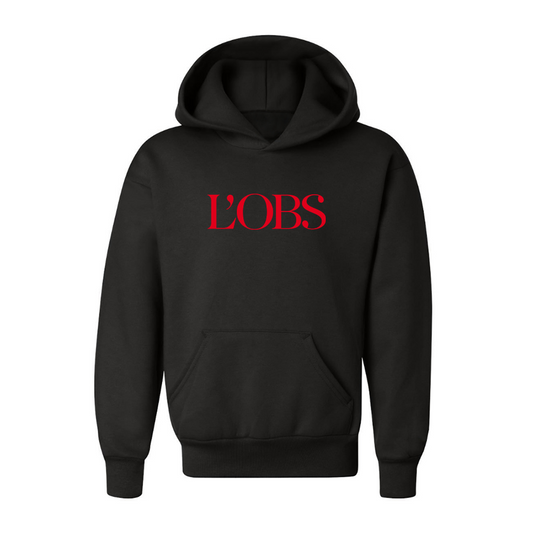 Youth L'OBS Logo  Pullover Hoodie