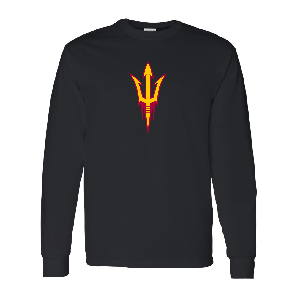 Men's  Arizona State Sun Devils Gildan Heavy Cotton Long Sleeve T-Shirt