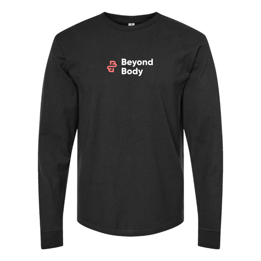 Men's Byond Body Logo Cotton Long Sleeve T-Shirt