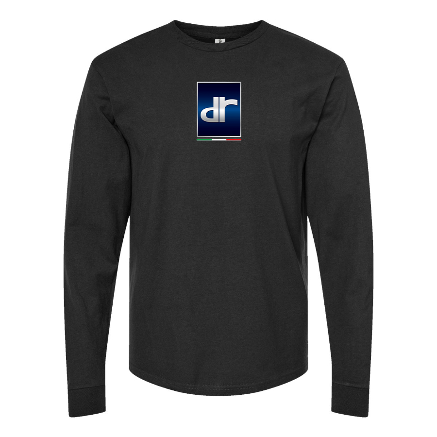 Men's DR Automobiles Logo Cotton Long Sleeve T-Shirt