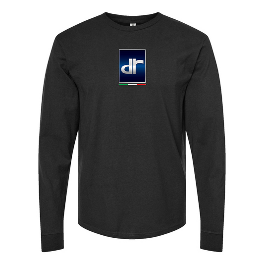 Men's DR Automobiles Logo Cotton Long Sleeve T-Shirt