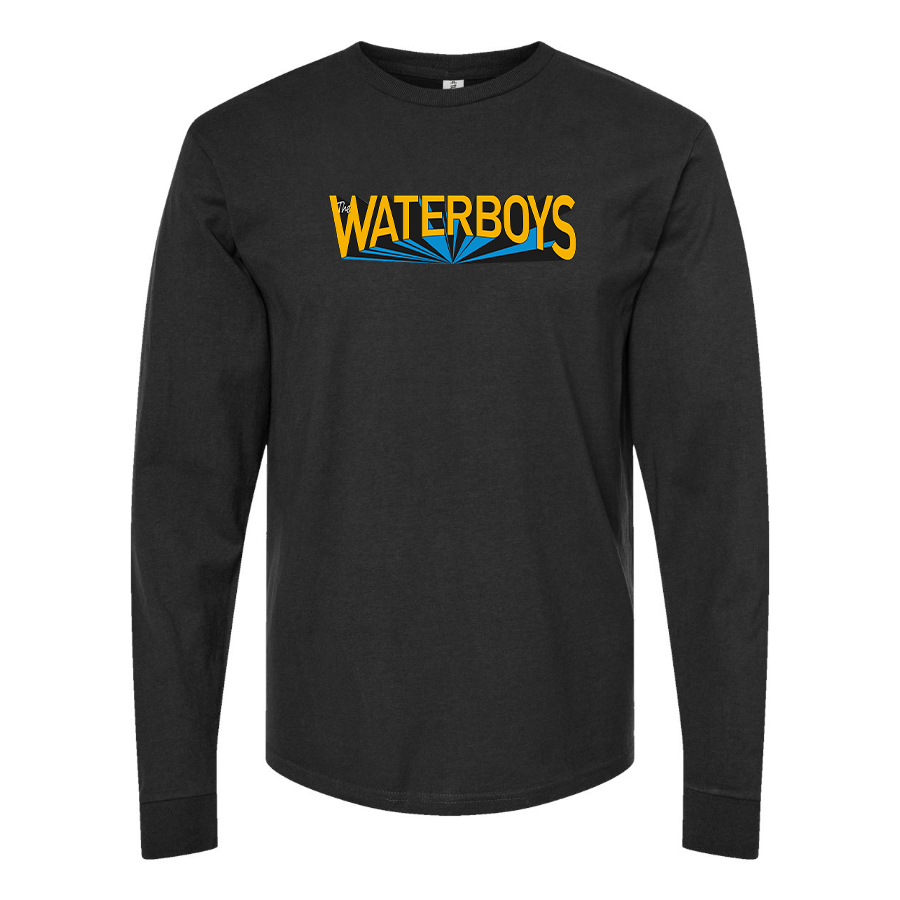 Men's The Waterboys  Logo  Cotton Long Sleeve T-Shirt