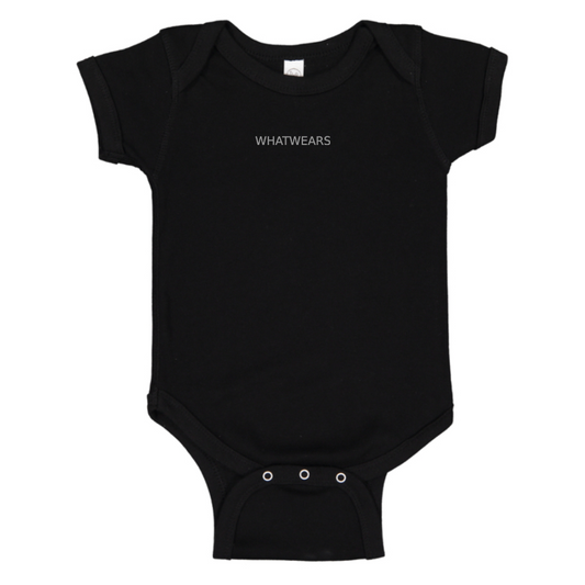 WhatWears Logo Baby Onesie Romper