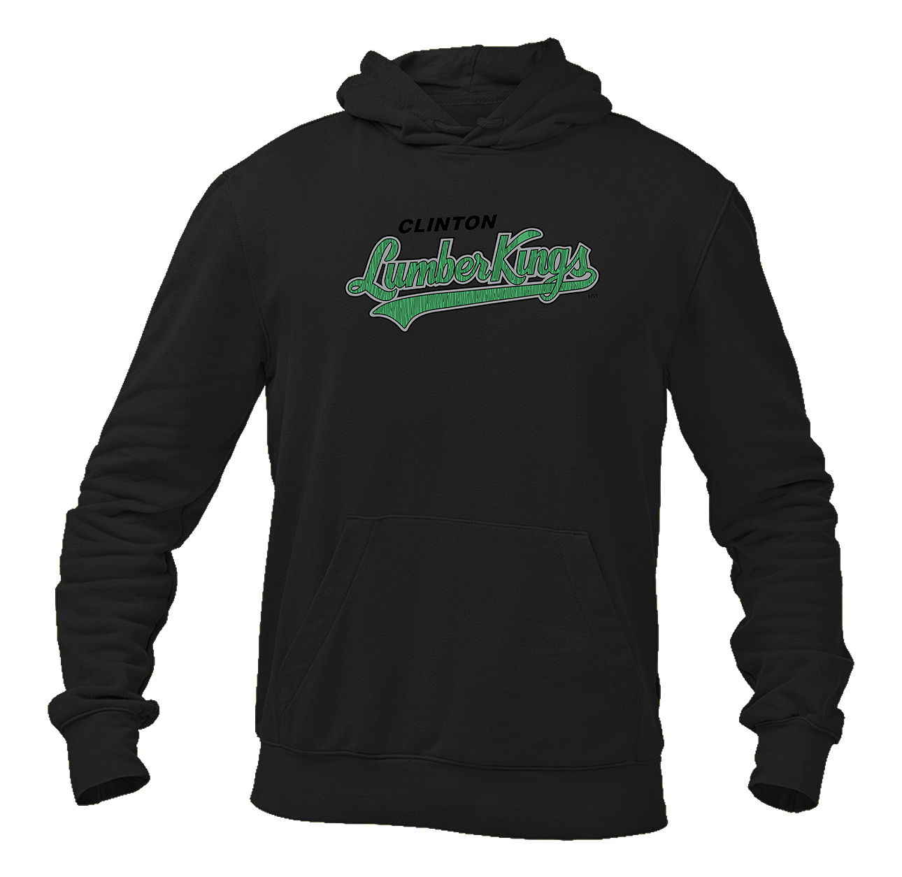 Men's Clinton LumberKings  Logo Pullover Hoodie