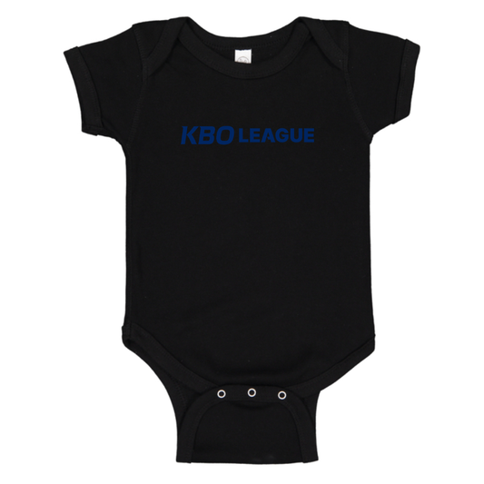 KBO League Logo Baby Onesie Romper