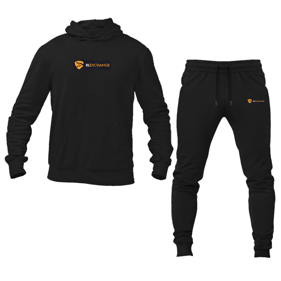 Men's RL Exchange Logo Hoodie Joggers Set