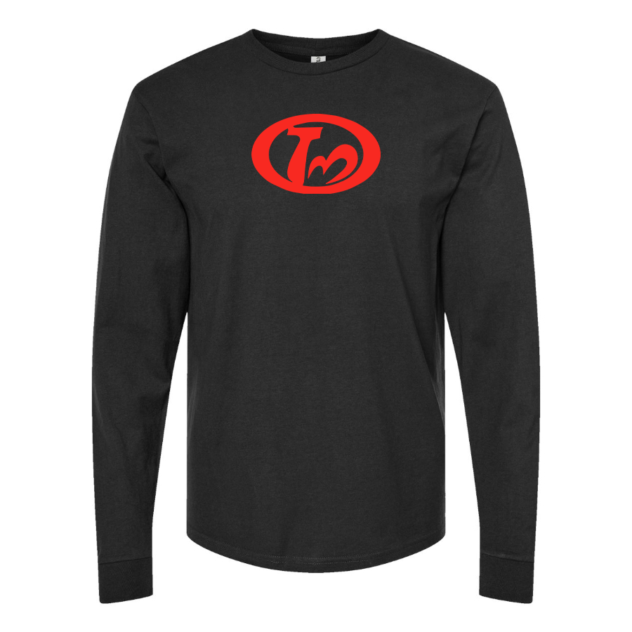 Men's Tianma Logo Cotton Long Sleeve T-Shirt