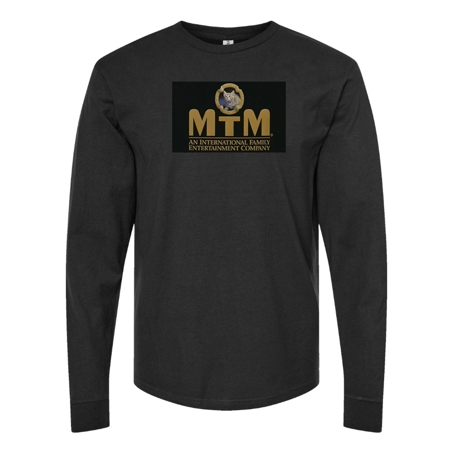 Men's  MTM Logo Cotton Long Sleeve T-Shirt