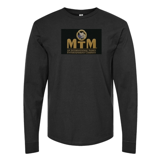 Men's  MTM Logo Cotton Long Sleeve T-Shirt