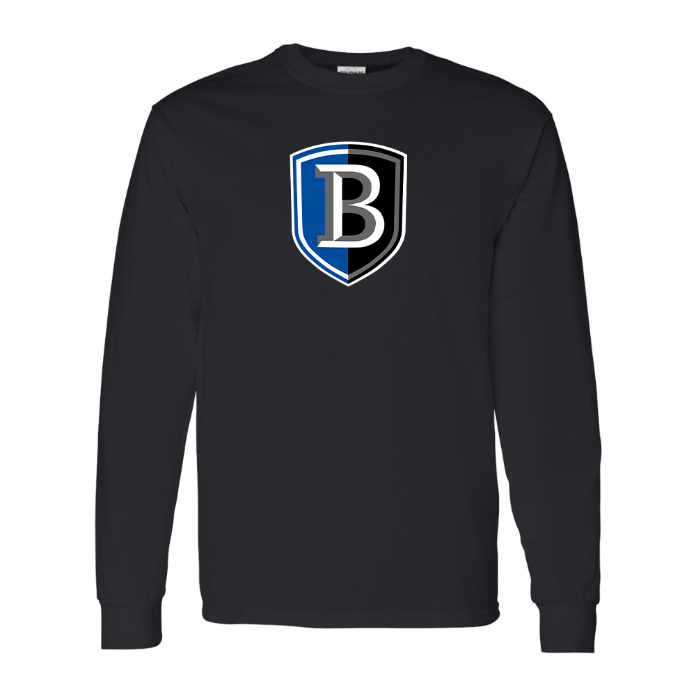 Men's   Bentley Falcons  Gildan Heavy Cotton Long Sleeve T-Shirt