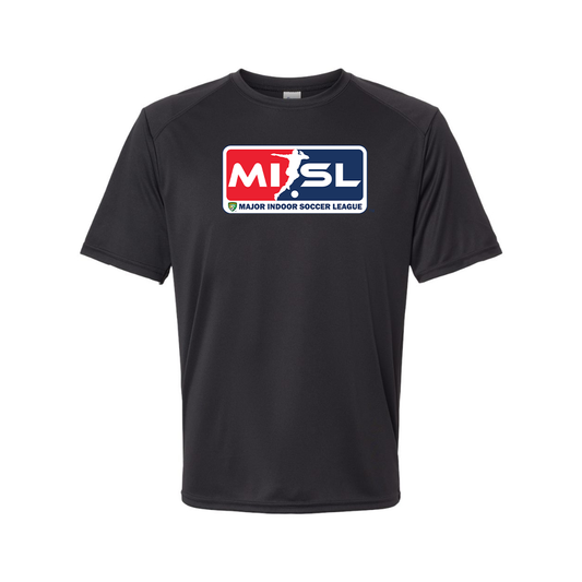 Men's Major Indoor Soccer League Logo Performance T-Shirt