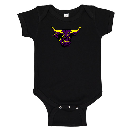 Minnesota State Mavericks Logo Baby Onesie Romper