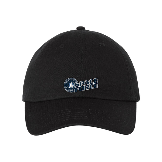 Space Force Valucap Adult Bio-Washed Classic Dad Hat