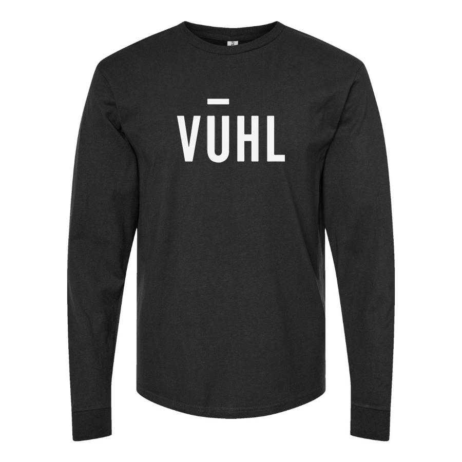 Men's VUHL Logo  Cotton Long Sleeve T-Shirt