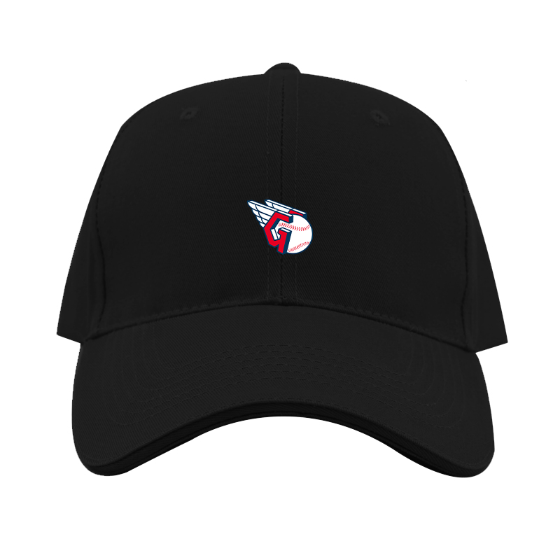 Cleveland Guardians  Logo  Dad Baseball Cap Hat