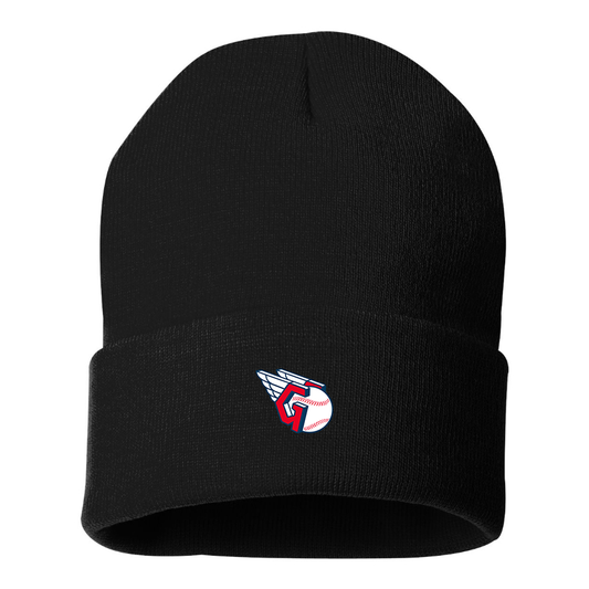 Cleveland Guardians  Logo Beanie Hat