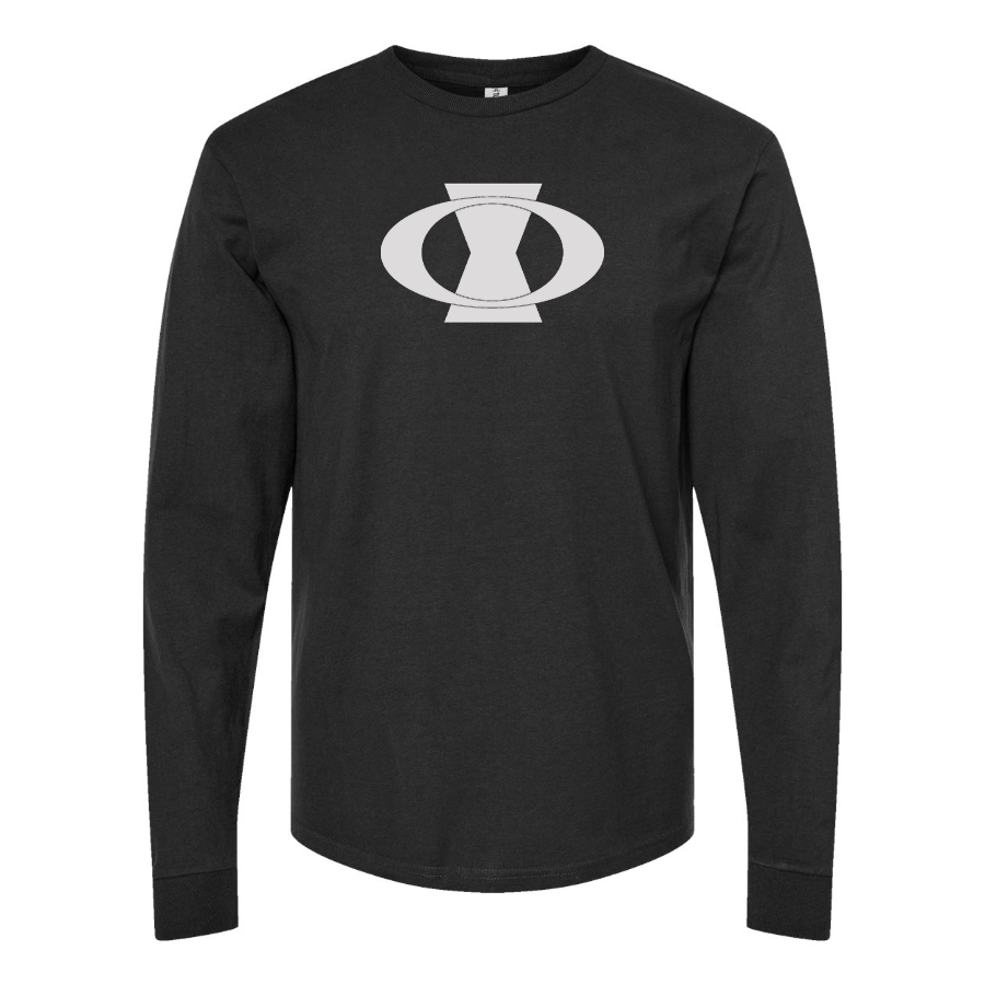 Men's Oltena Logo Cotton Long Sleeve T-Shirt