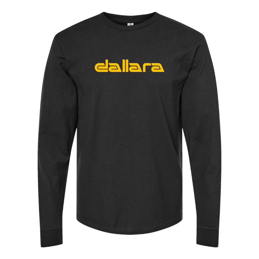 Men's Dallara Logo Cotton Long Sleeve T-Shirt