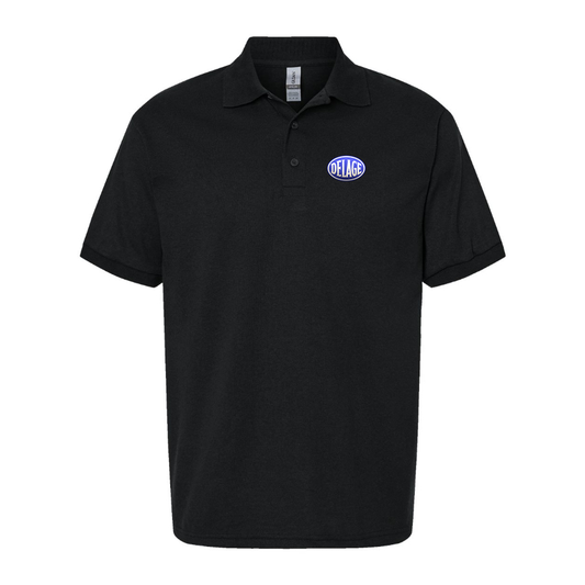 Men's Delage Logo Dry Blend Polo