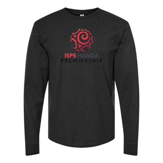 Men's ISPS Handa Premiership Logo Cotton Long Sleeve T-Shirt