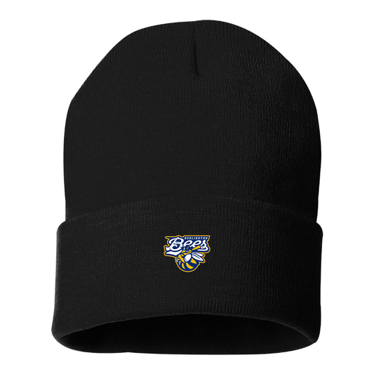Burlington Bees  Logo Beanie Hat