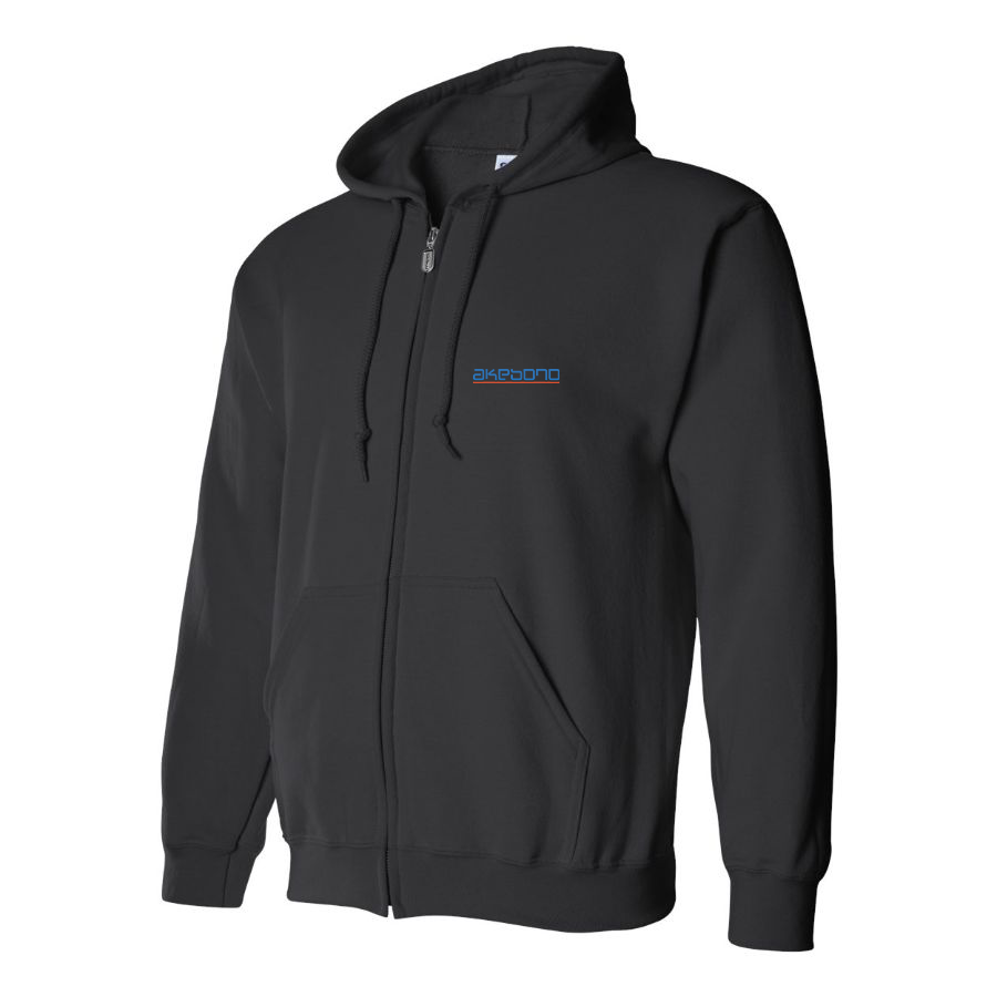 Men's Akebono Logo Zipper Hoodie
