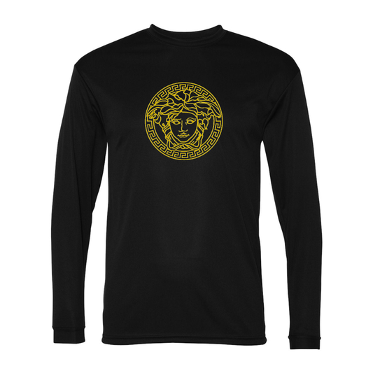 Men's  Versace Thumbnail Performance Long Sleeve T-Shirt