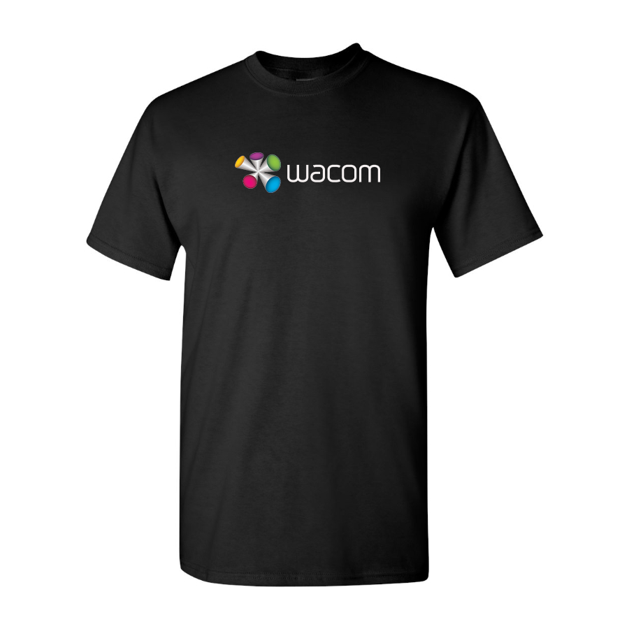 Men's Wacom  Logo Cotton T-Shirt