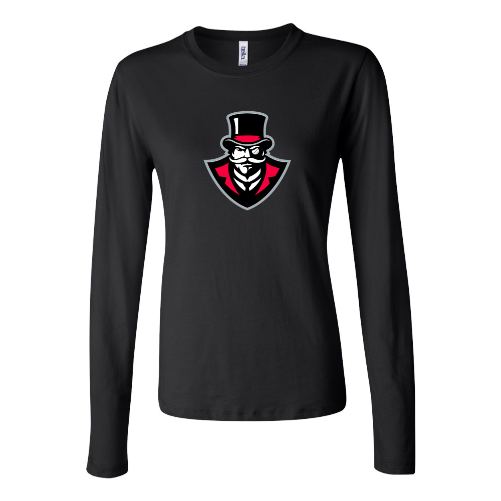 BELLA CANVAS   Austin Peay Governors Jersey Long Sleeve Tee