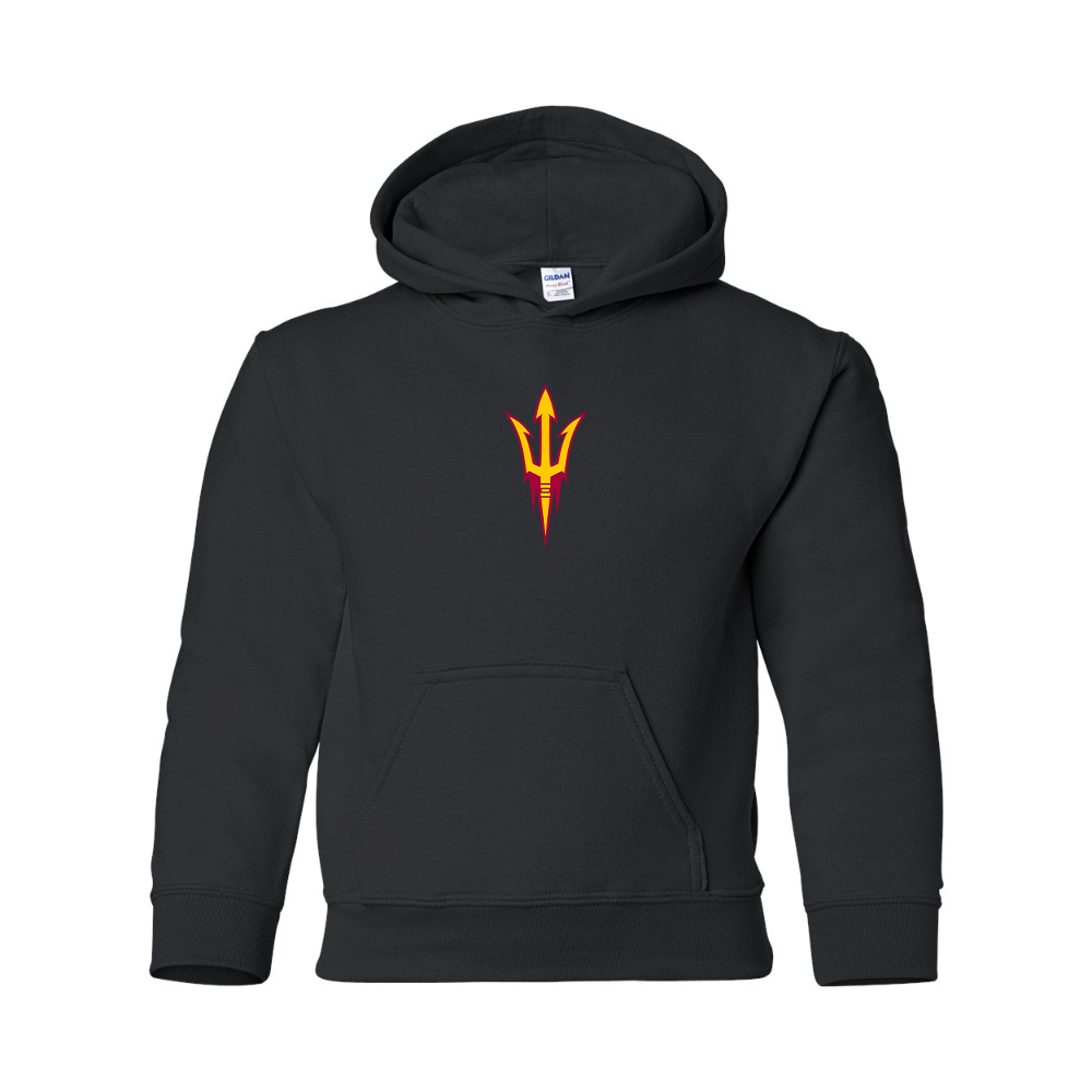Youth   Arizona State Sun Devils Gildan Heavy Blend  Hooded Sweatshirt