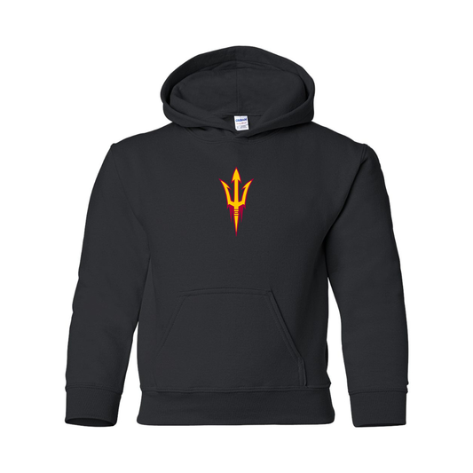 Youth   Arizona State Sun Devils Gildan Heavy Blend  Hooded Sweatshirt