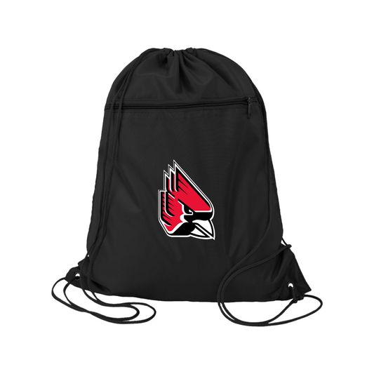 Ball State Cardinals Q-Tees - Polyester Cinchpack