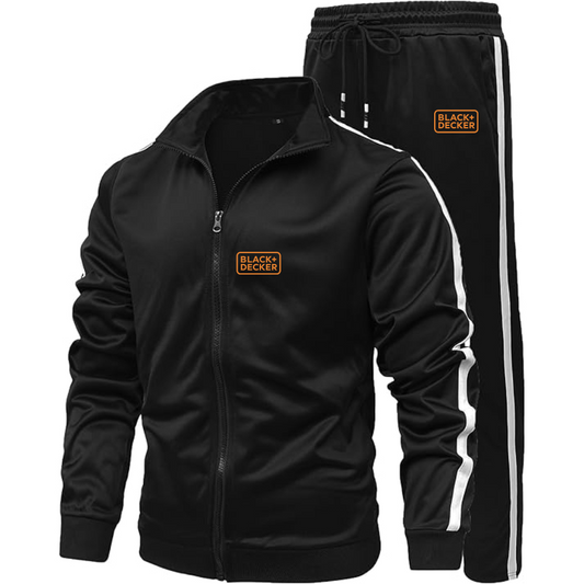 Men's Black Decker Logo Dri-Fit TrackSuit