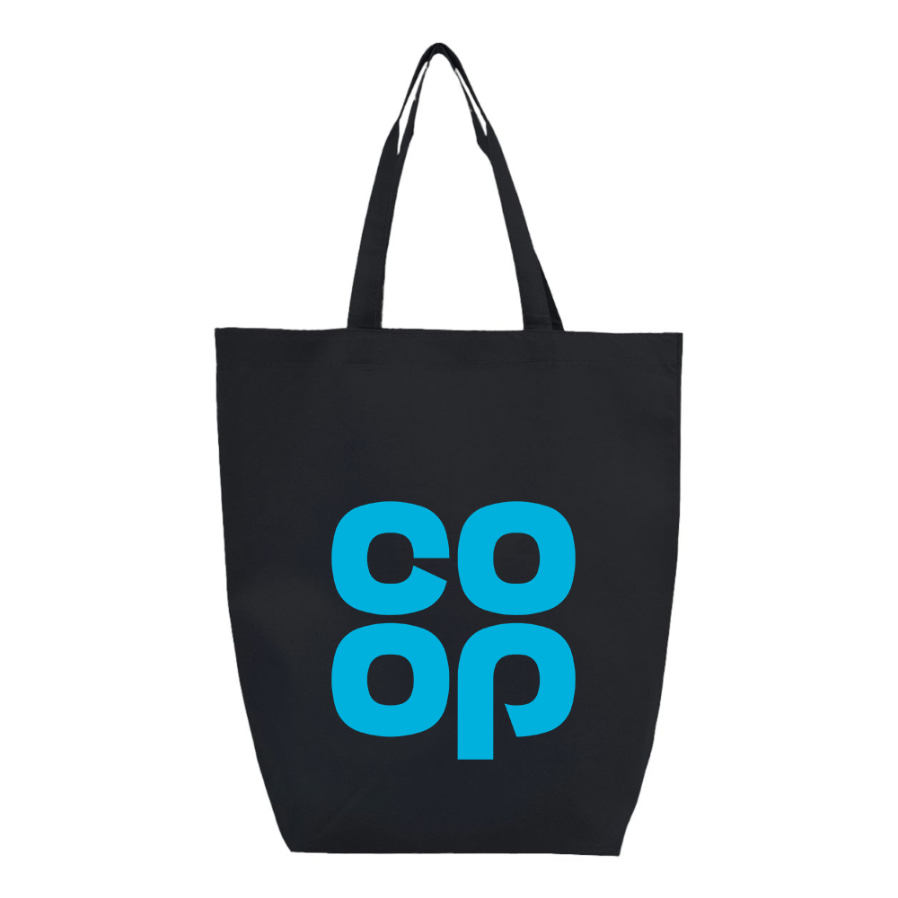 CoOp Q-Tees Non-Woven Gusset Bottom Tote