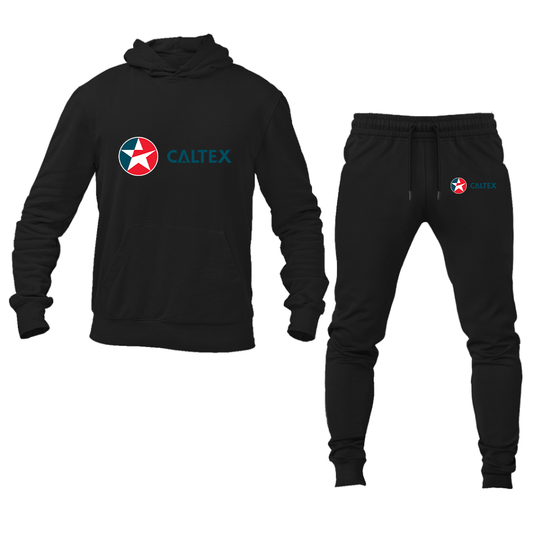 Men's Caltex Gas Station Hoodie Joggers Set