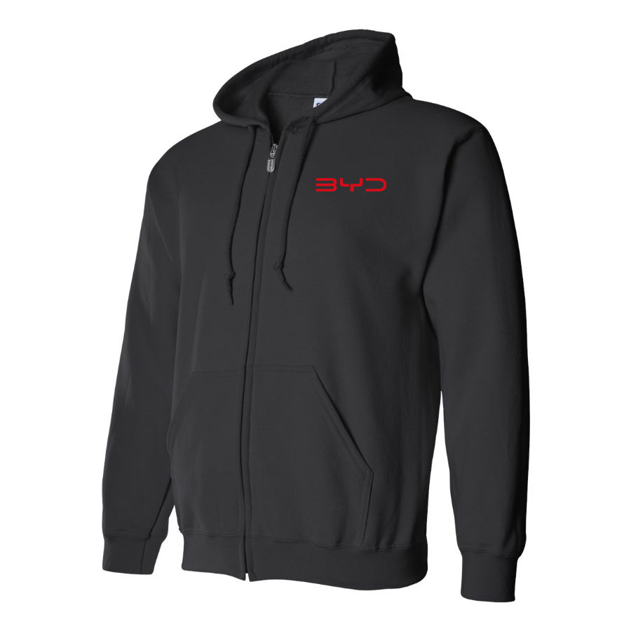 Men's BYD Logo Zipper Hoodie