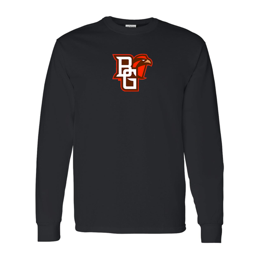 Men's Bowling Green Falcons  Gildan Heavy Cotton Long Sleeve T-Shirt