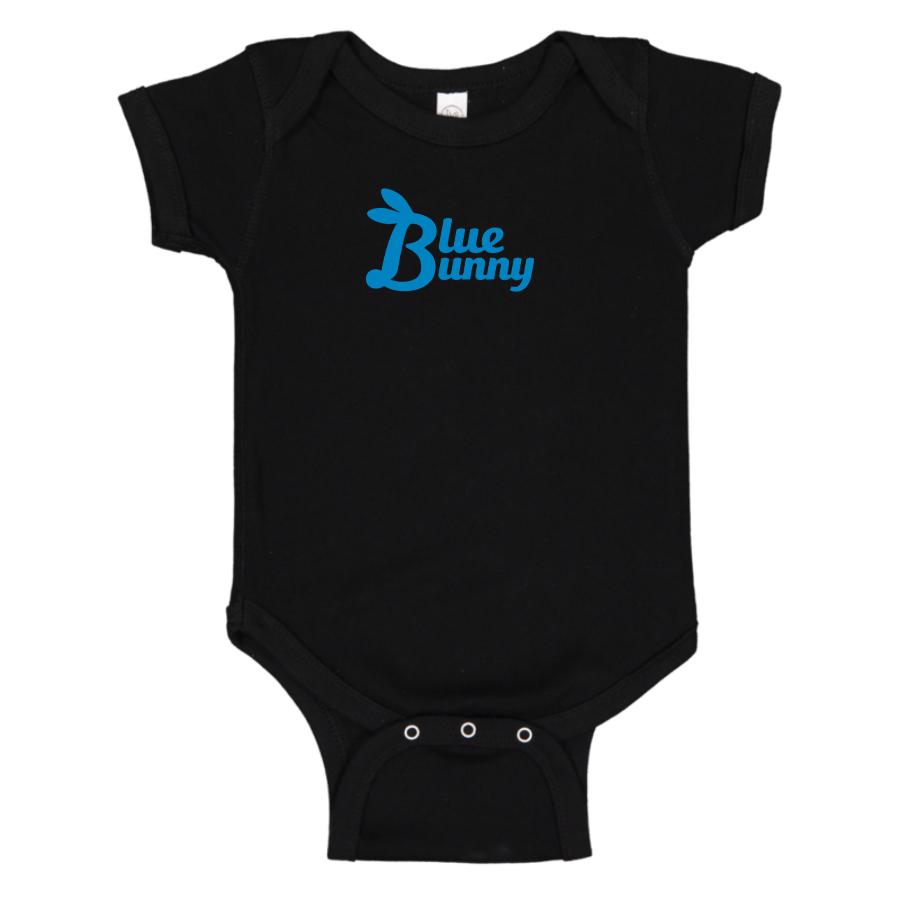 Blue Bunny Logo Baby Onesie Romper