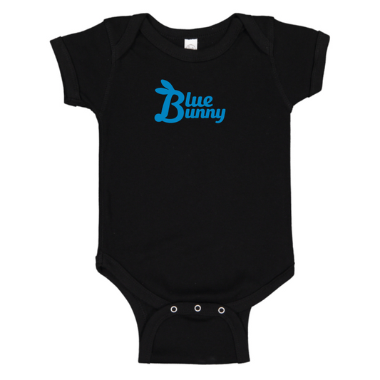 Blue Bunny Logo Baby Onesie Romper