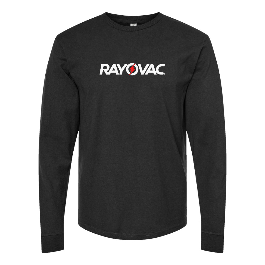 Men's  Rayovac   Logo  Cotton Long Sleeve T-Shirt